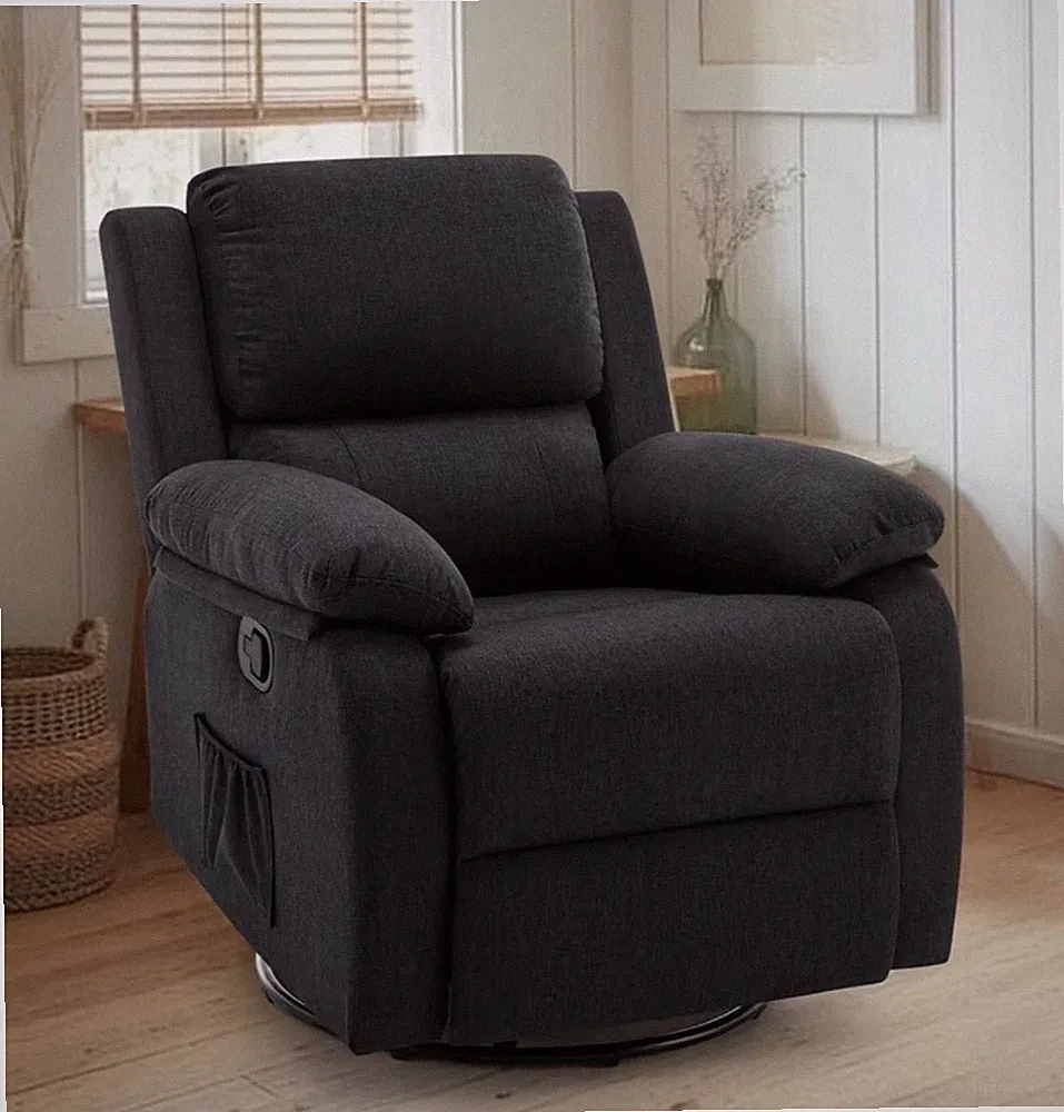 power recliner with adjustable lumbar support